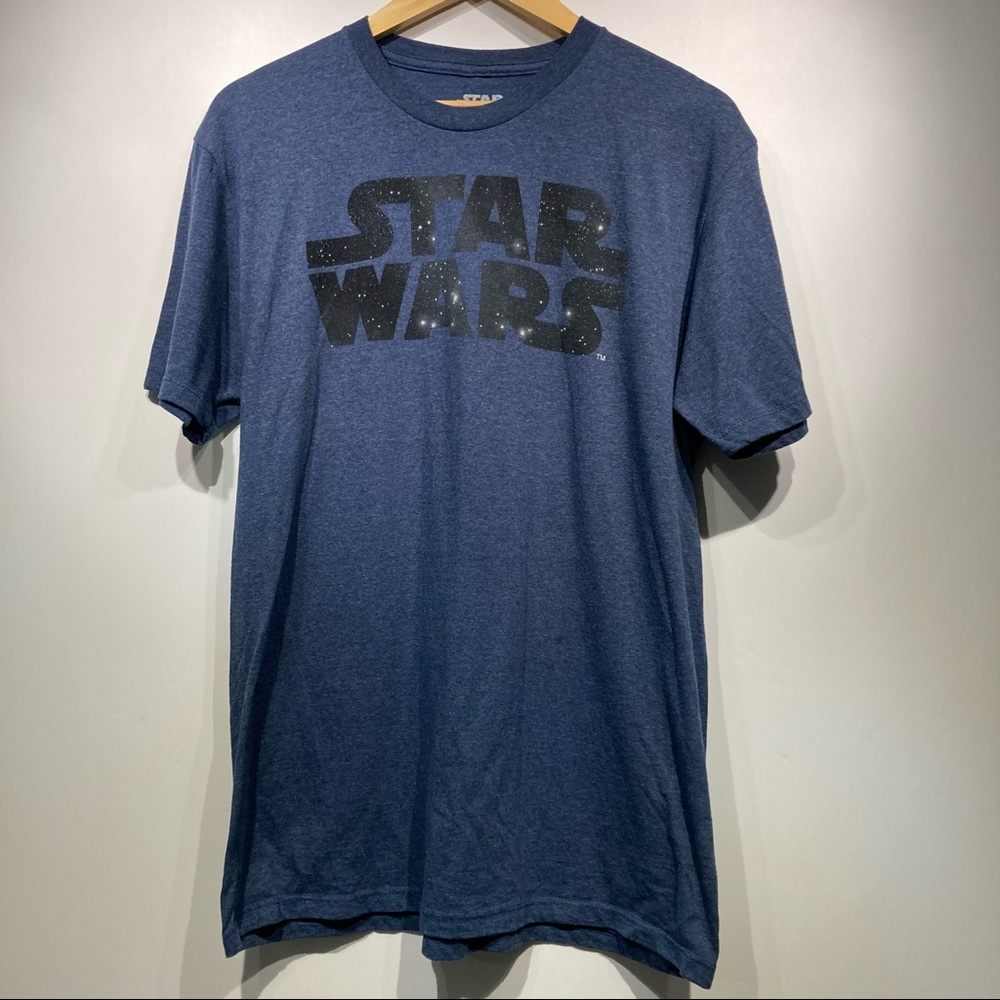 Star Wars Blue Soft Large Shirt